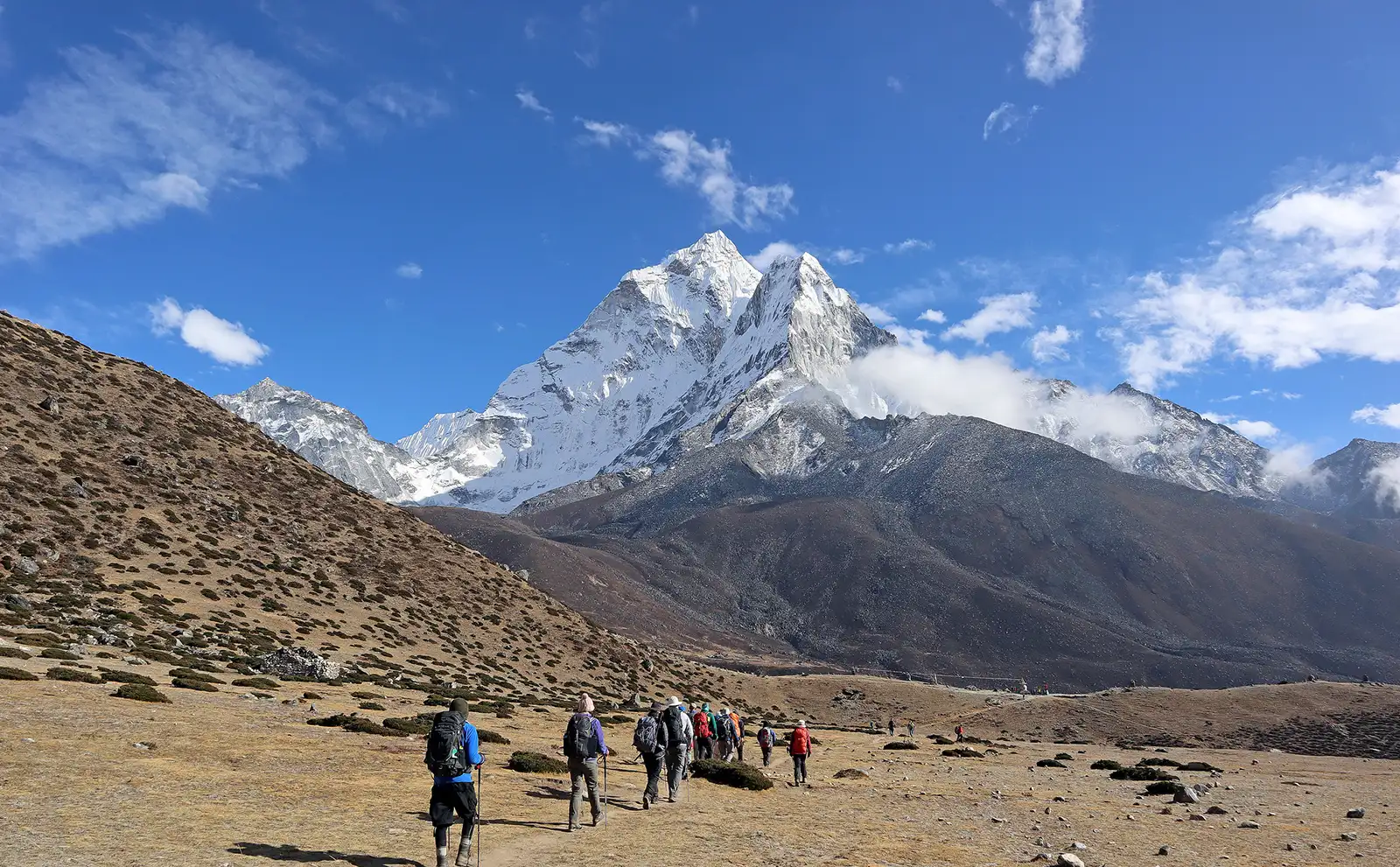 On the way to Everest Base Camp
