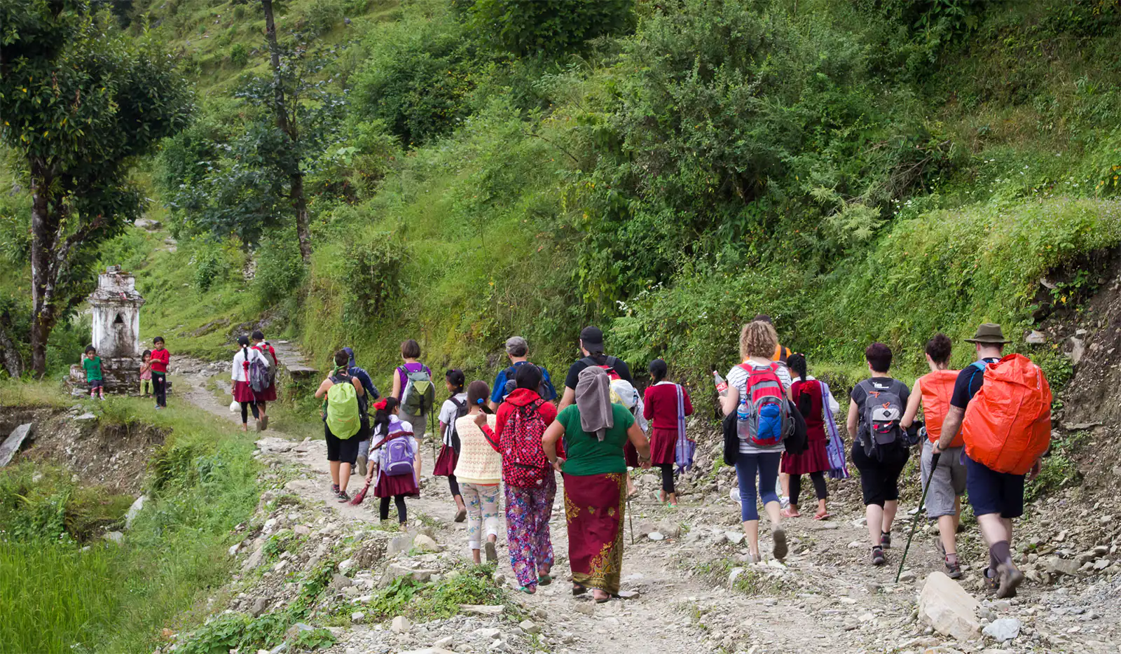 During Annapurna Trek