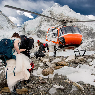 Everest Base Camp Trek with helicopter return