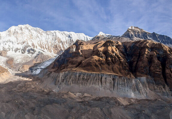 panoramic view of Annapurna