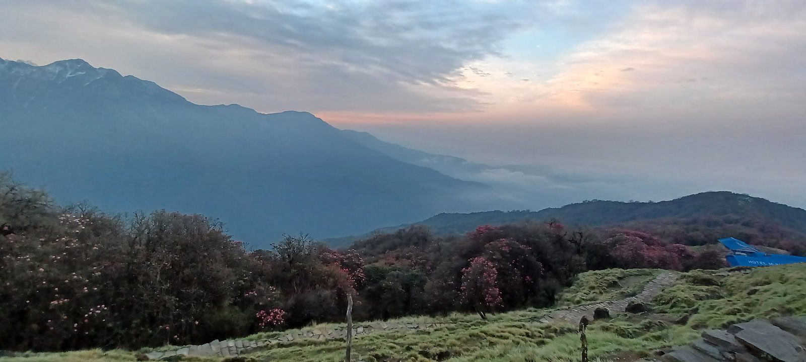 Panoramic View of Mardi Himal Trail