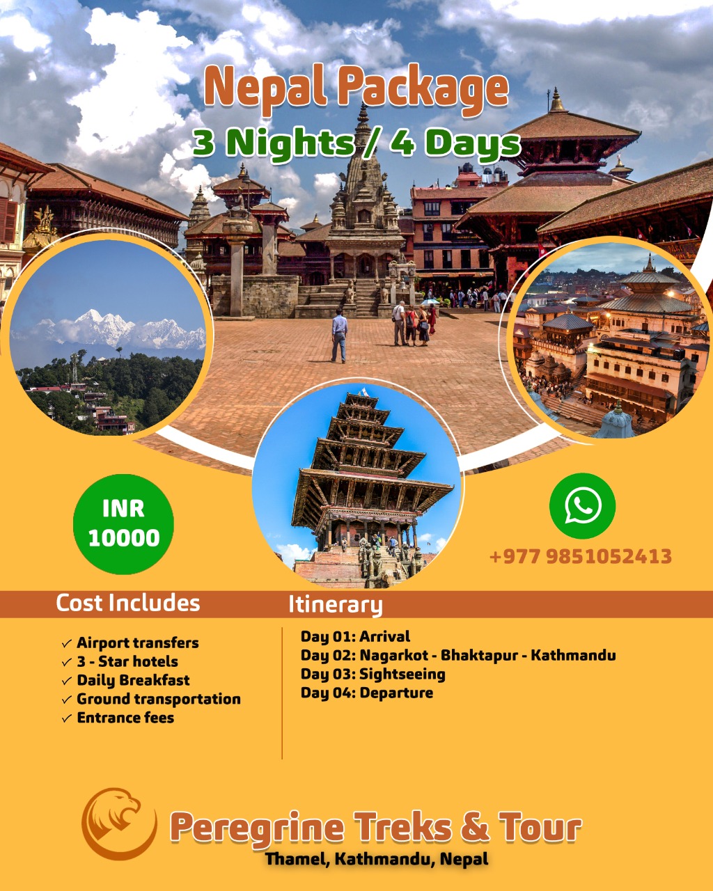 4 Days Nepal Tour