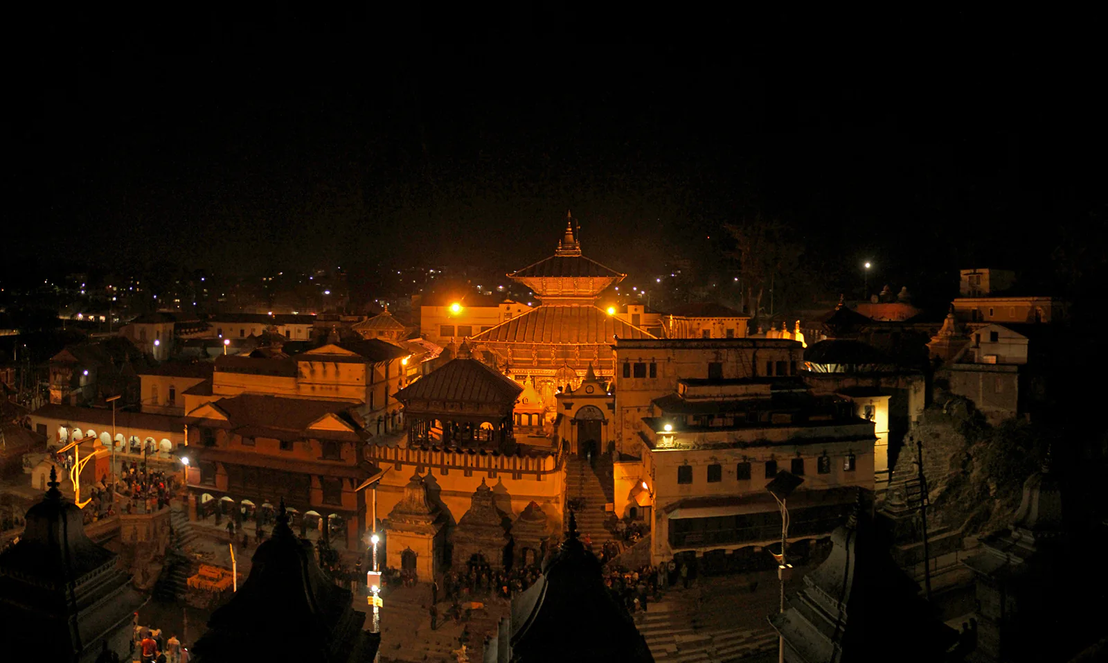 Pashupatinath Temple Night View