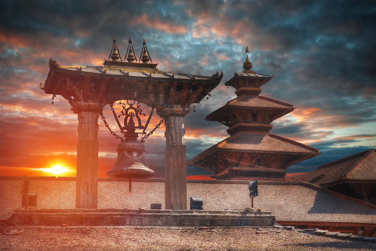 Bhaktapur is an ancient Newar city to the east of the capital of Nepal - the city of Kathmandu