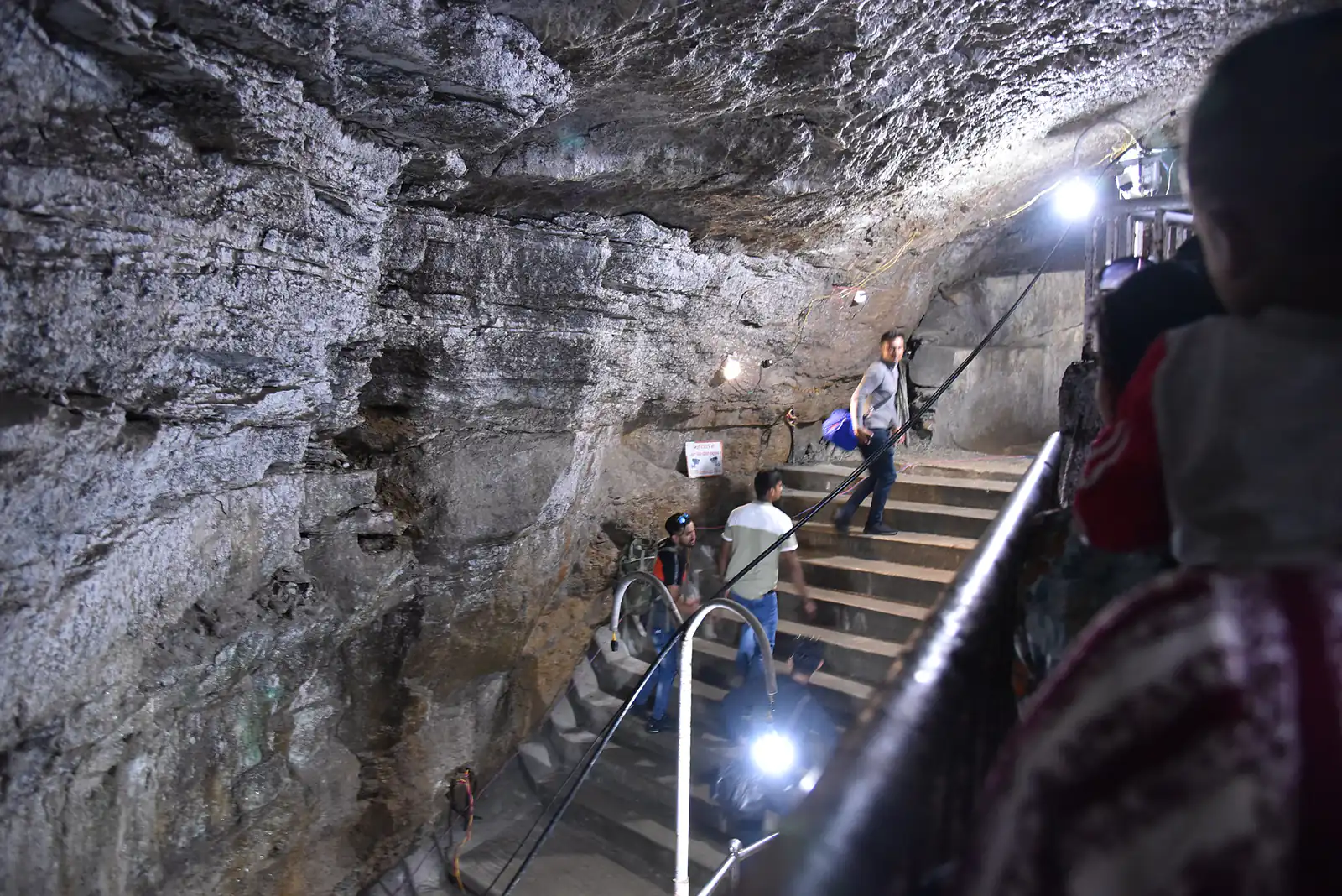 Inside Gupteshwor Mahadev Cave