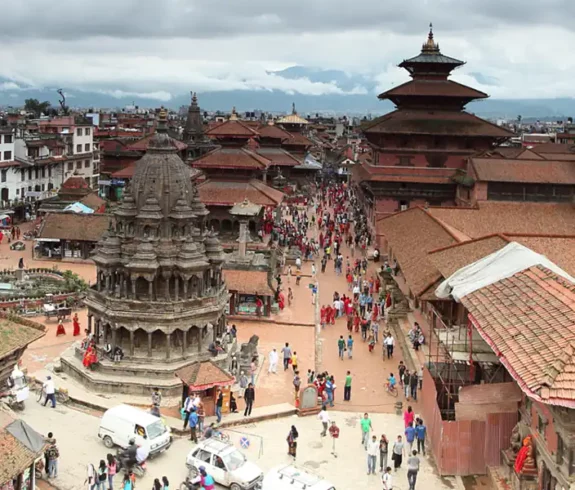 Kathmandu Durbar Square area