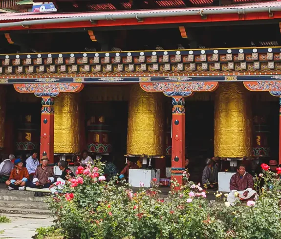 National Memorial Chorten Panorama