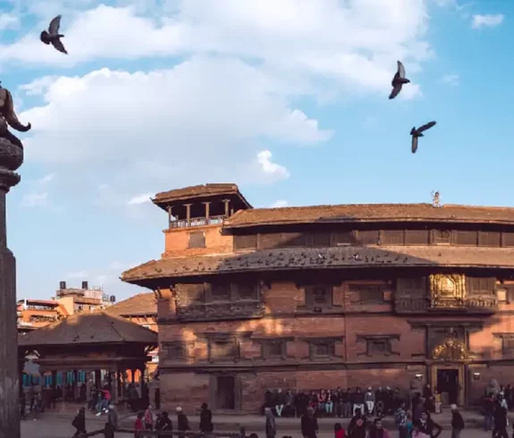 Patan Durbar Square Panorama