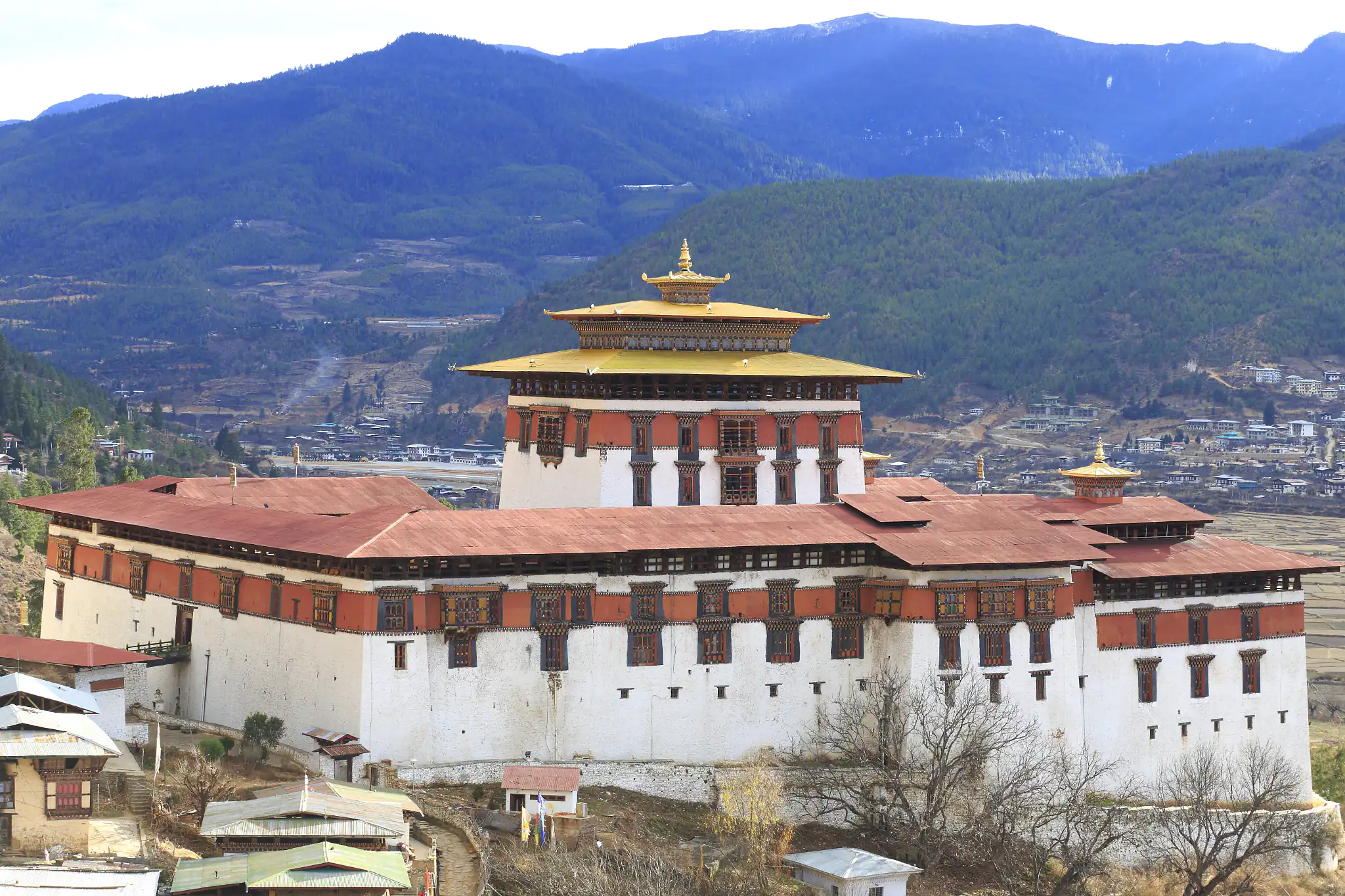 Rinpung Dzong or Paro Dzong