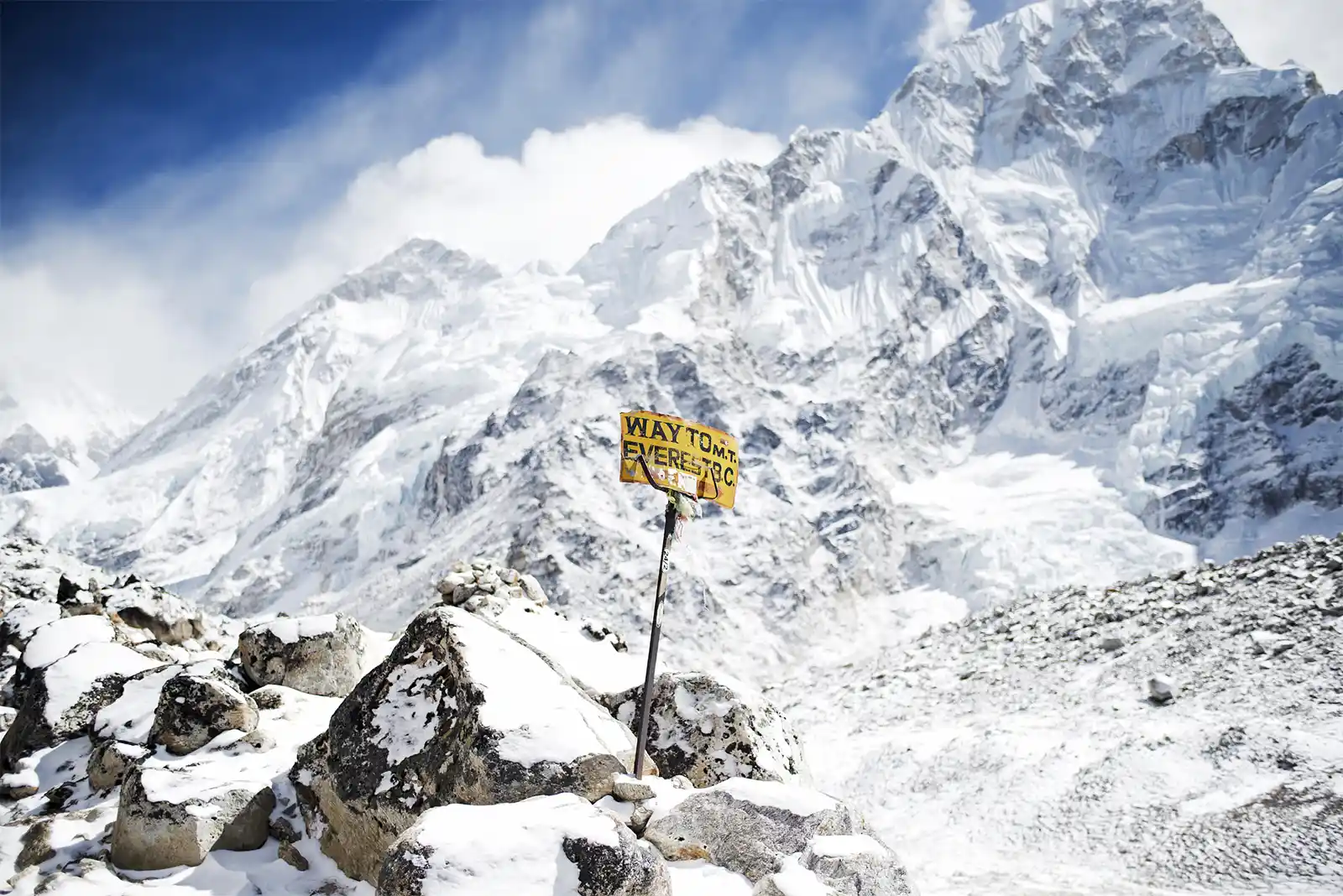 way to Everest base camp
