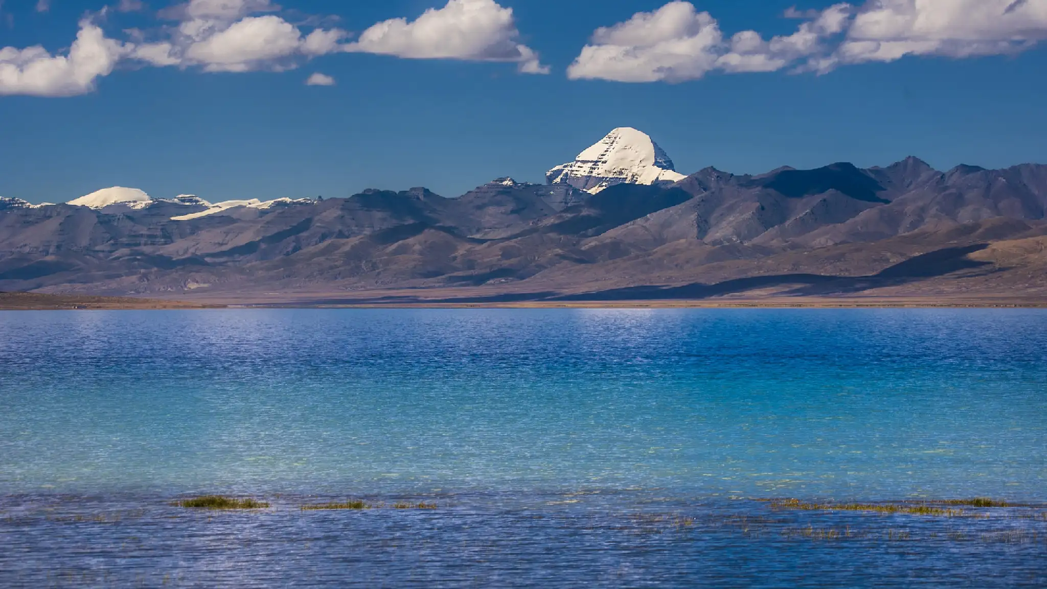 Mount Kailash and Lake