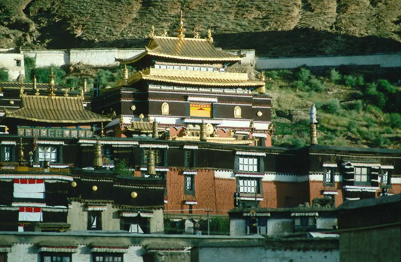 View of Tashilhunpo Monastery