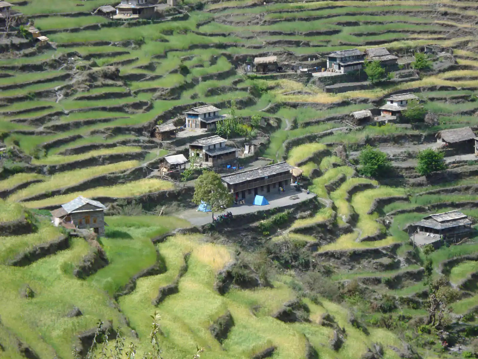 Bagar Village - Manaslu Annapurna Dhaulagiri Circuit Trek