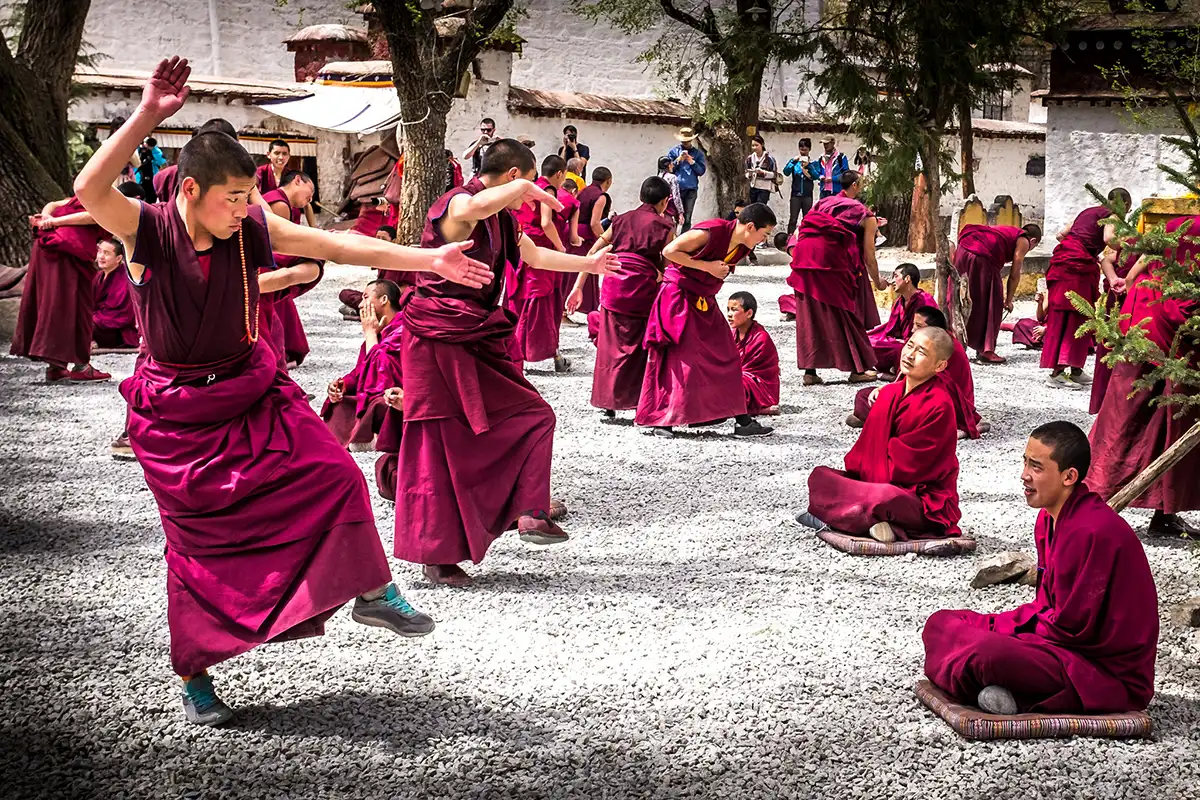Monks - Sera Monastery