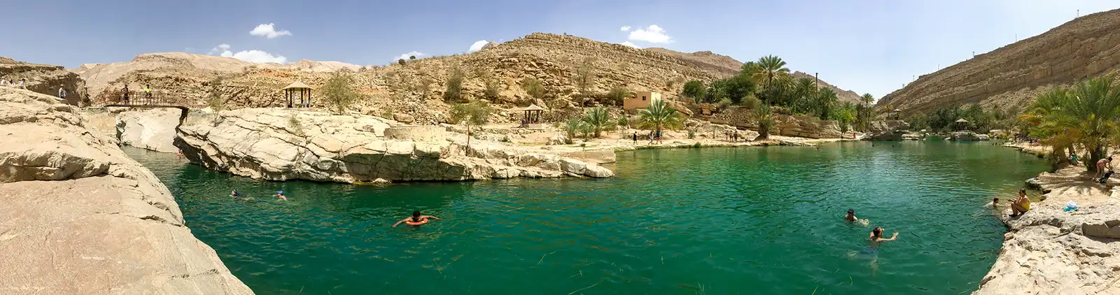 Wadi Bani Khalid Panorama