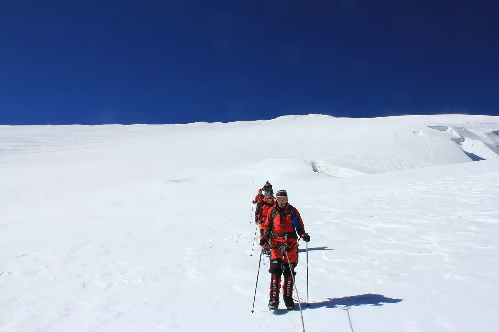 Climbers During expedition