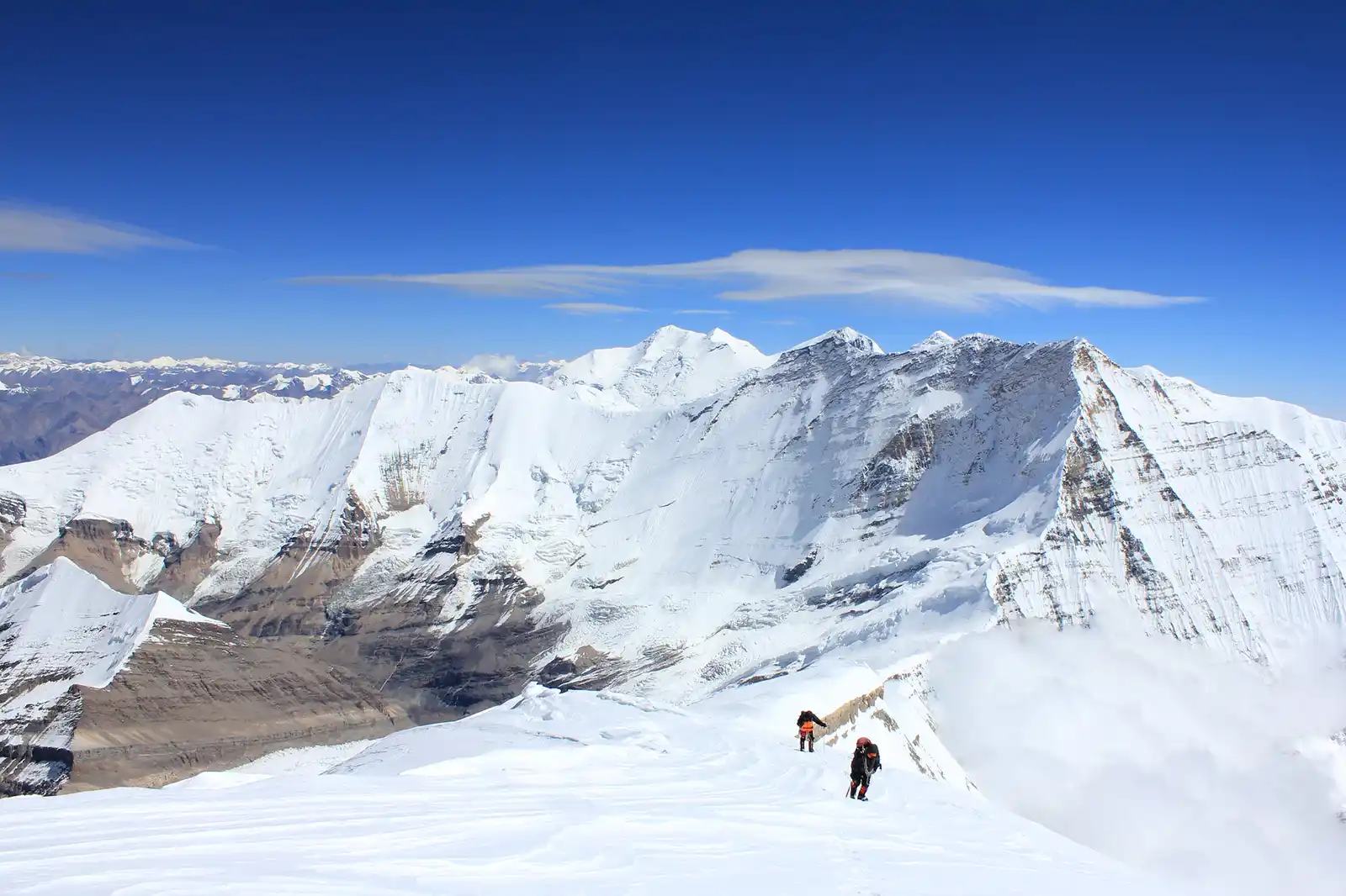 Climbers During expedition