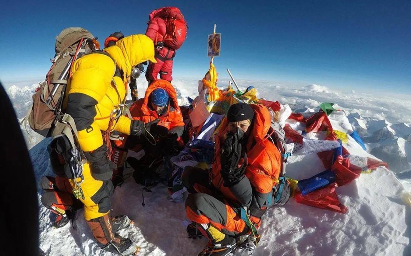 From Singu Chuli Peak Summit