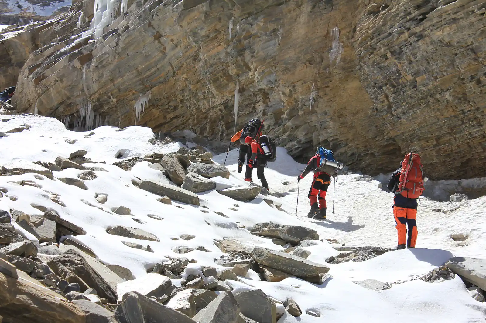 On the way to Base Camp