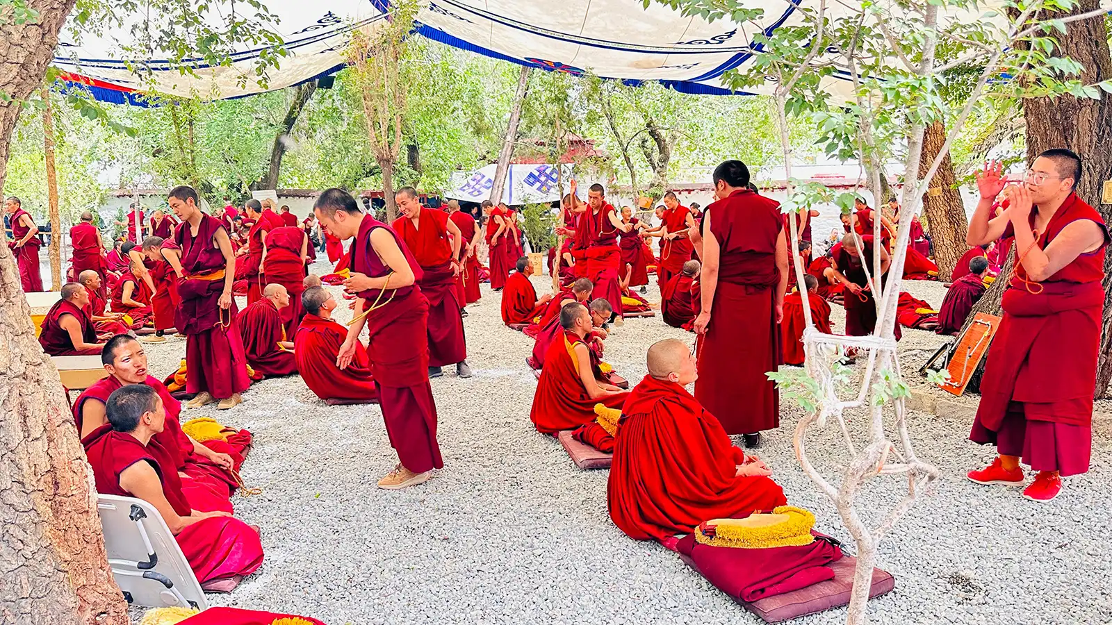 Debate at Sera Monastery