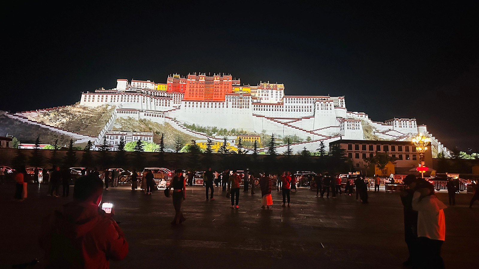 Potala Palace Night Time View