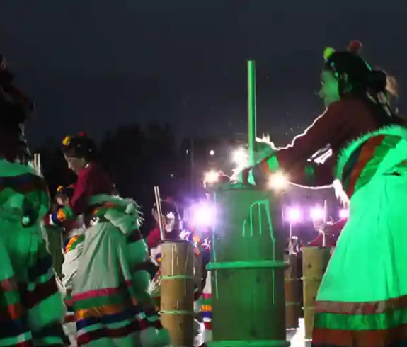 Before Shoton Festival Performance