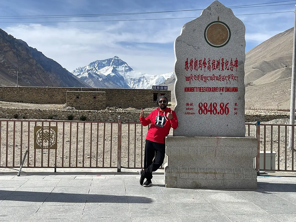 Everest North Face Base Camp