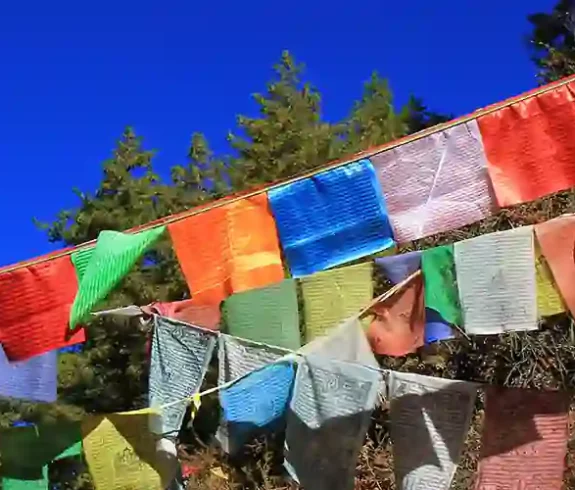 Prayers Flag near Tiger's Nest