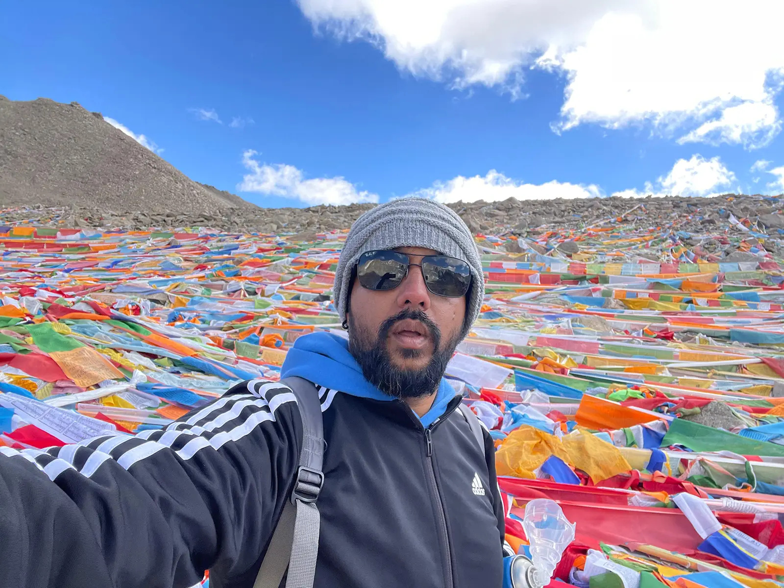 At Dolma La Pass - Kailash Yatra Restrictions for Indian Citizens