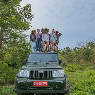 Nepal Rhino Safari