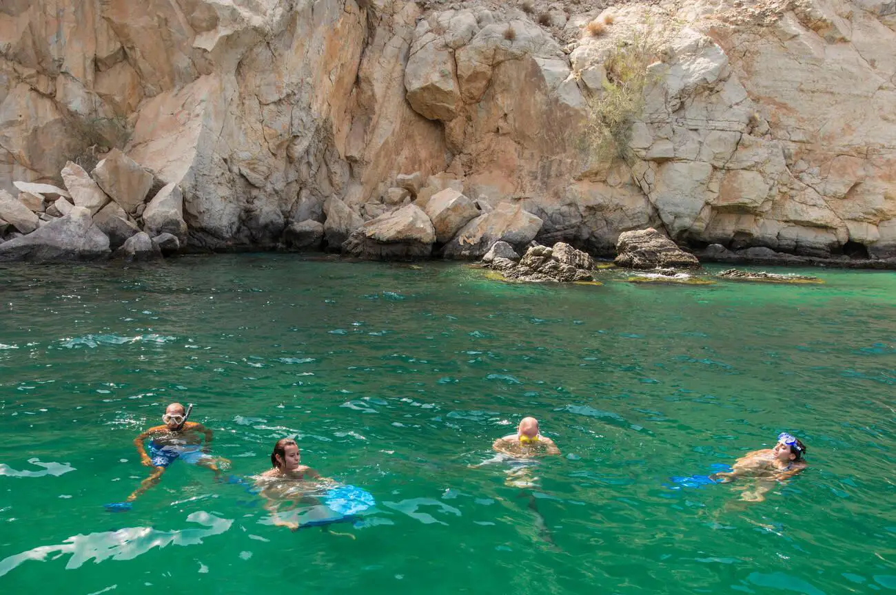 Snorkeling in Muscat