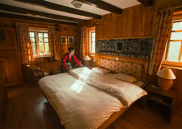 Accommodation: Yeti Mountain Home Phakding