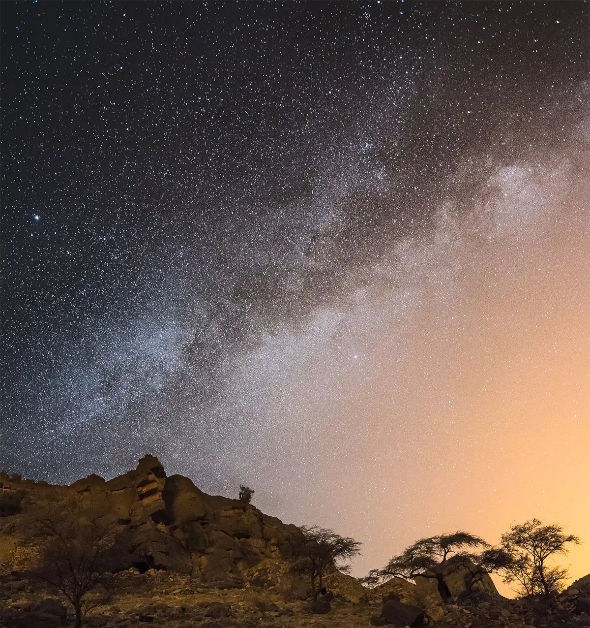 Milky Way over Jebel Akhdar