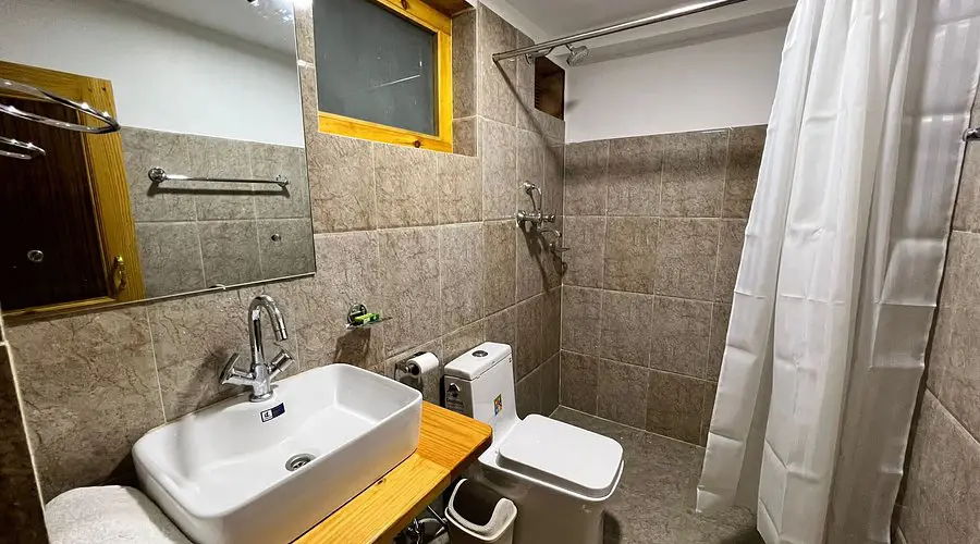 Bathroom of the Hotel Camp de Base Namche