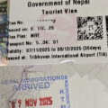 Información sobre visados ​​de Nepal